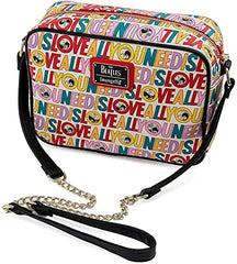 Loungefly The Beatles All You Need is Love Crossbody Bag