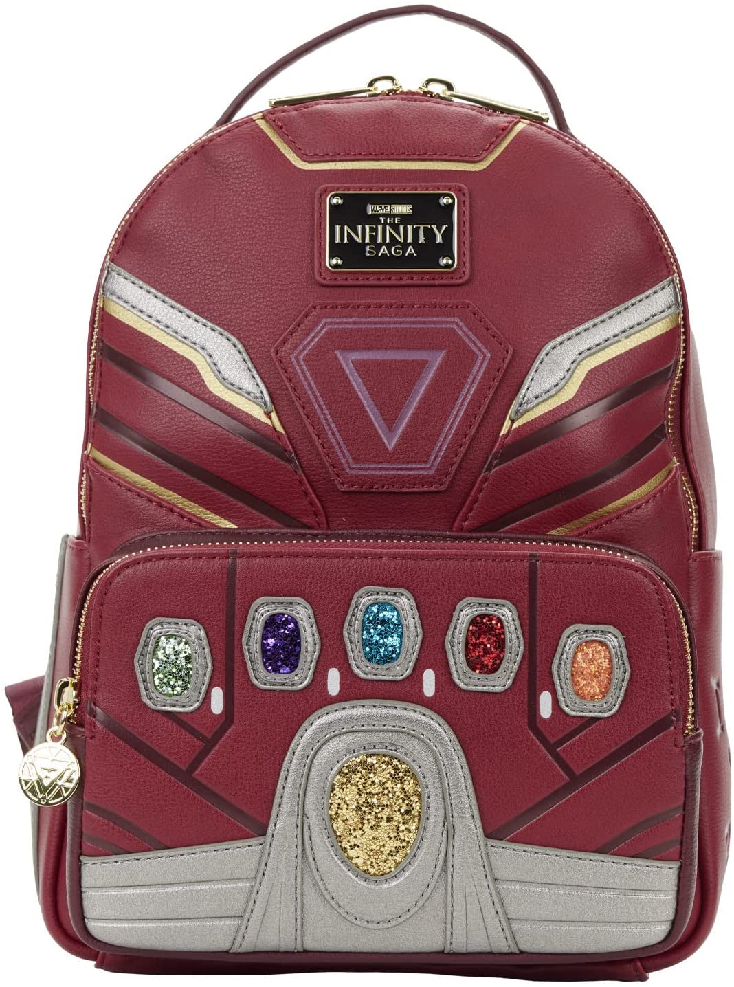 LOUNGEFLY x Marvel Infinity Saga Iron Gauntlet Mini Backpack EXCLUSIVE