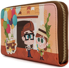 Loungefly Up Working Buddies Zip Around Wallet