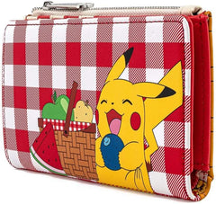 Loungefly Pokemon Pikachu Picnic Basket Vegan Leather Wallet