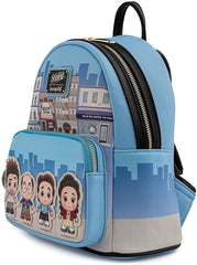 Funko LOUNGEFLY CORE Seinfeld CAST Art Mini Faux Backpack