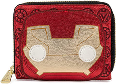 LOUNGEFLY Funko Pop! Marvel Ironman Zip Around Wallet