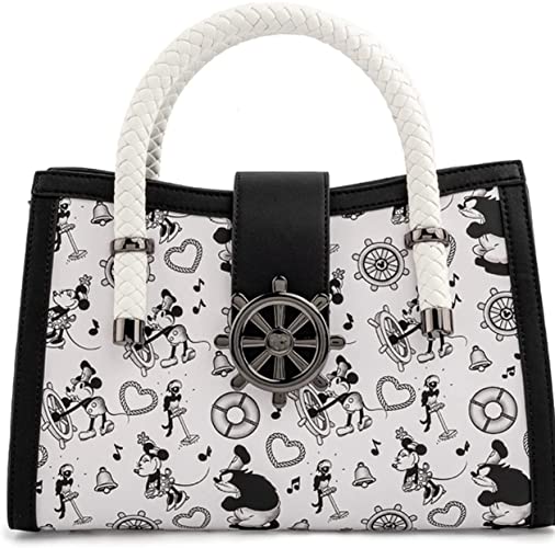 Loungefly Disney Steamboat Willie Music Cruise Crossbody Bag