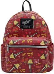 LOUNGEFLY x A Christmas Story Lampshade AOP Mini Backpack