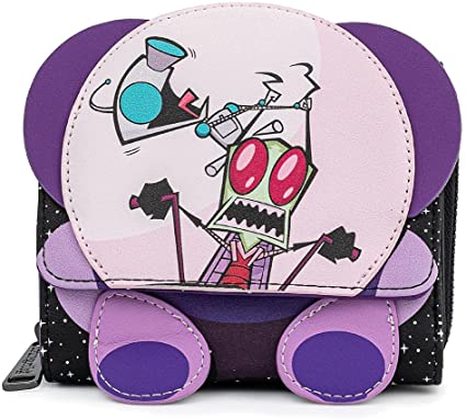 Loungefly Nickelodeon Invader Zim Doom Mobile Trifold Wallet