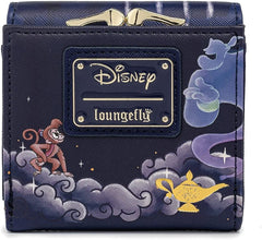 Loungefly Disney Aladdin Jasmine Castle Kisslock Wallet