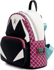 LOUNGEFLY Marvel Spider Gwen Cosplay Womens Double Strap Shoulder Bag Purse