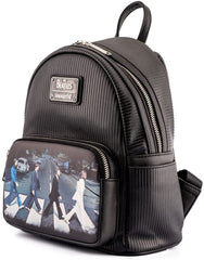 LOUNGEFLY The Beatles Abbey Road Womens Double Strap Shoulder Bag Purse