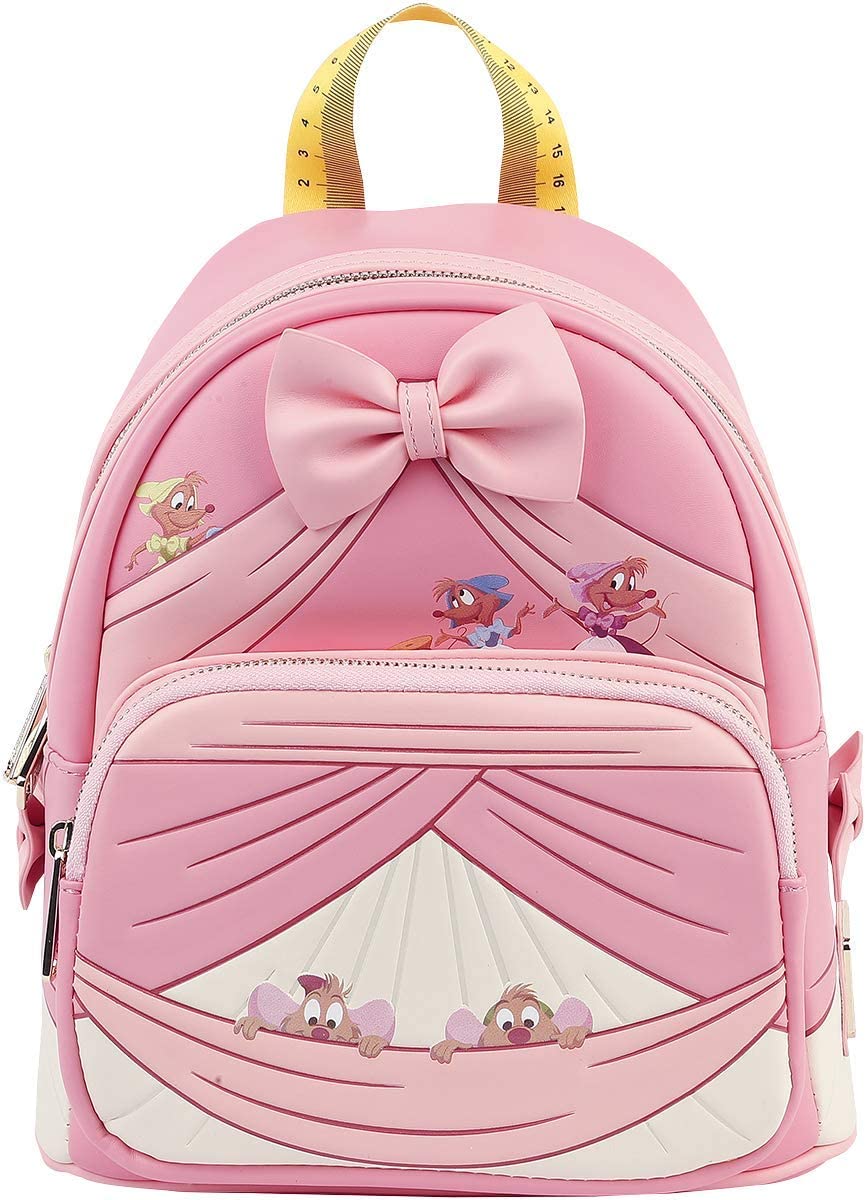 LOUNGEFLY Disney Cinderella Peek A Boo Womens Double Strap Shoulder Bag Purse