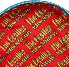 LOUNGEFLY The Beatles Yellow Submarine Womens Double Strap Shoulder Bag Purse