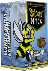 Stinger Detox Whole Body Cleanser 1 Hour Extra Strength Drink – Blue Raspberry – 8 FL OZ