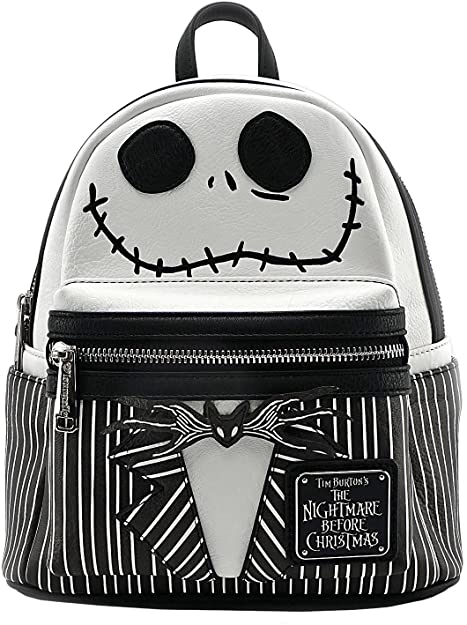 LOUNGEFLY The Nightmare Before Christmas Jack Skellington Mini Backpack