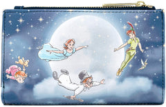 LOUNGEFLY Disney Peter Pan Second Star Flap Wallet