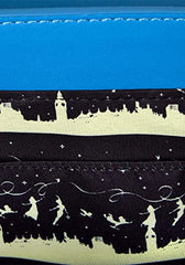 LOUNGEFLY DISNEY PETER PAN GLOW CLOCK CROSS BODY BAG