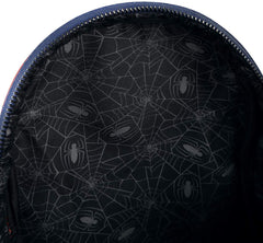 LOUNGEFLY Marvel SpiderMan Classic Cosplay Womens Double Strap Shoulder Bag Purse
