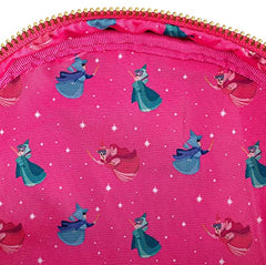 Loungefly Sleeping Beauty Floral Fairy Godmother Mini Backpack