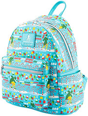 LOUNGEFLY Elf I Passed Through The Seven Levels of the Candy Cane Forest Double Strap Shoulder Bag