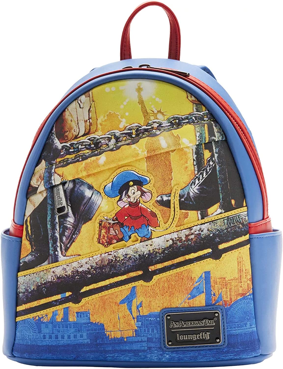 Loungefly an American Tail Fievel Scene Mini Backpack