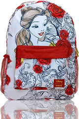 Loungefly Disney Belle Princess Red Roses Backpack