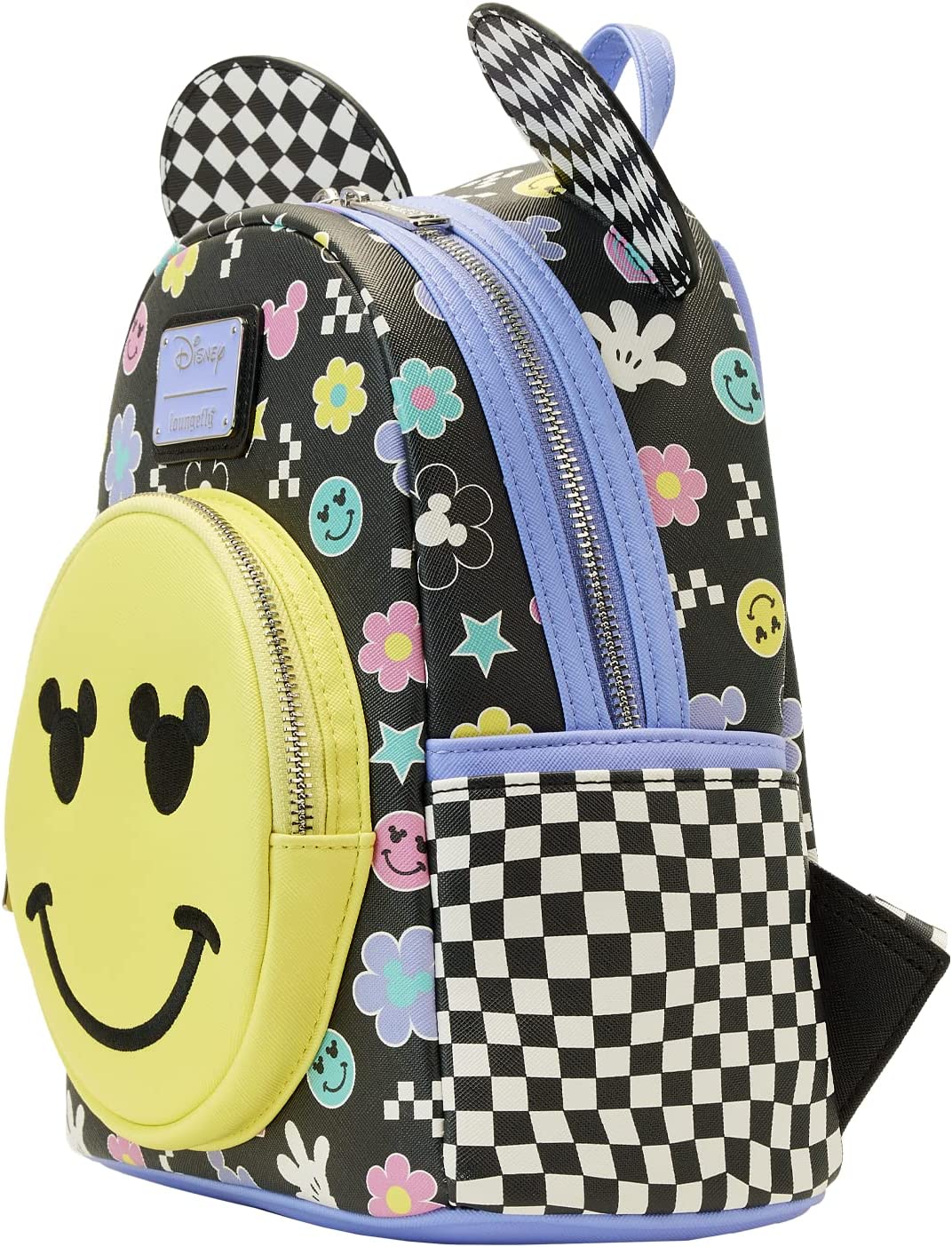 LOUNGEFLY Disney Mickey Mouse Y2K Double Strap Shoulder Bag