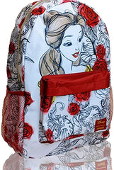 Loungefly Disney Belle Princess Red Roses Backpack