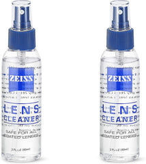 Set of 2 Carl Zeiss Lens Cleaning Spray 2oz - 60ml Travel Pack