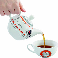 Star Wars BB-8 Ceramic Teapot and Cup Set 12 Ounce Pot, 6 Ounce Mug