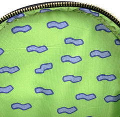 LOUNGEFLY Rugrats All Over Print Womens Double Strap Shoulder Bag Purse