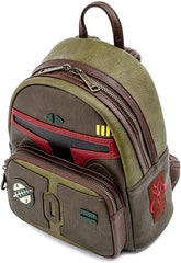 Loungefly Star Wars Boba Fett No Good To Me Double Strap Shoulder Bag