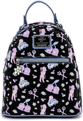 Loungefly Valfre Lucy Art Faux leather Mini Backpack