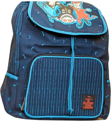 LOUNGEFLY Nightmare Before Christmas Boogie's Boys - Lock, Shock and Barrel Canvas Slouch Backpack