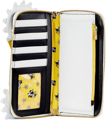 LOUNGEFLY Disney Minnie Mouse Daisies Zip-Around Wallet Minnie Mouse One Size