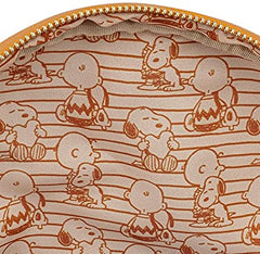 Loungefly Peanuts Charlie and Snoopy Sunset Double Strap Shoulder Bag
