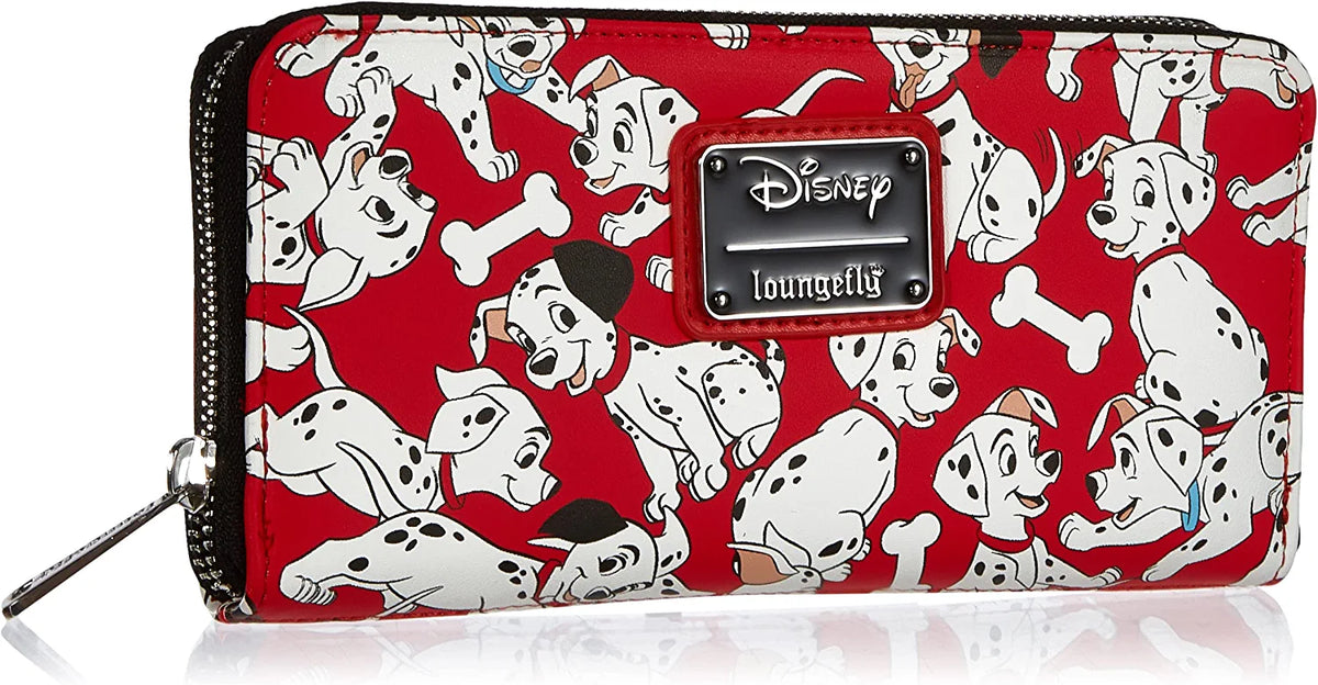LOUNGEFLY Disney 101 Dalmatians 70th Anniversary Ziparound Wallet