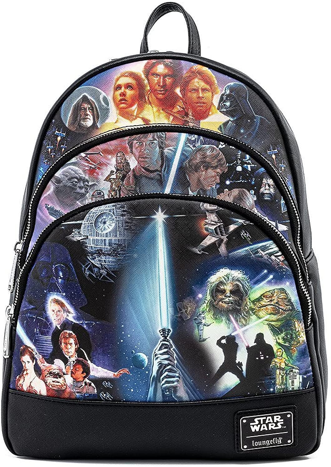 Loungefly Star Wars Original Trilogy Double Strap Shoulder Bag