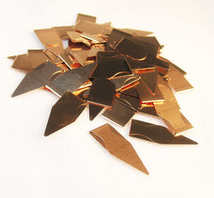 BOOK DARTS 125 Count Tin Brass Bookmarks - Line Book Markers