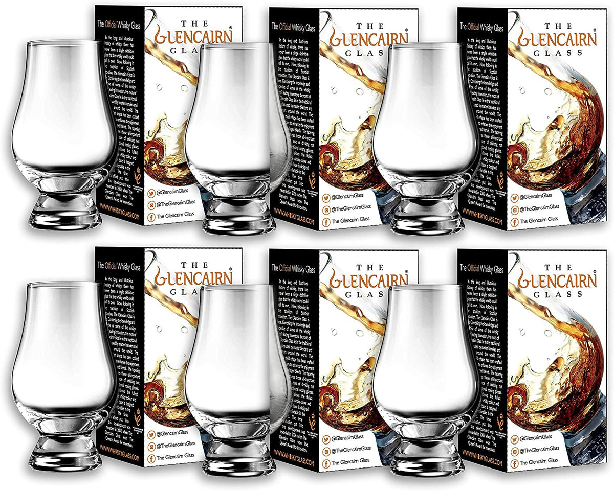 Stolzle Lausitz Glencairn Crystal Whiskey Tasting Glass, Set of 6