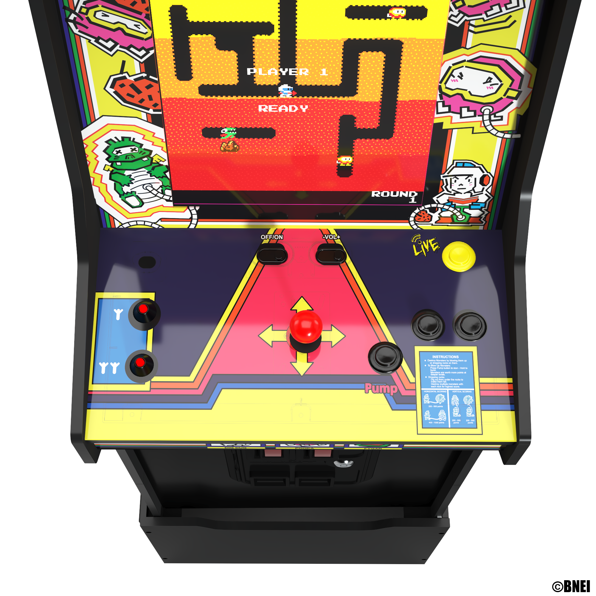 Dig Machine Game Dig Dug Arcade Machine