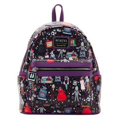 LOUNGEFLY Beetlejuice Icons Mini Backpack