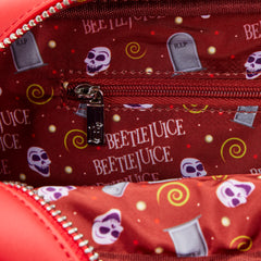 Loungefly Beetlejuice Graveyard Sign Crossbody Bag