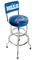 Buffalo Bills NFL High Back Adjustable Swivel Stool, Arcade1Up