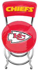 Kansas City Chiefs NFL High Back Adjustable Swivel Stool, Arcade1Up