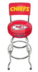 Kansas City Chiefs NFL High Back Adjustable Swivel Stool, Arcade1Up