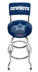 Dallas Cowboys NFL High Back Adjustable Swivel Stool, Arcade1Up