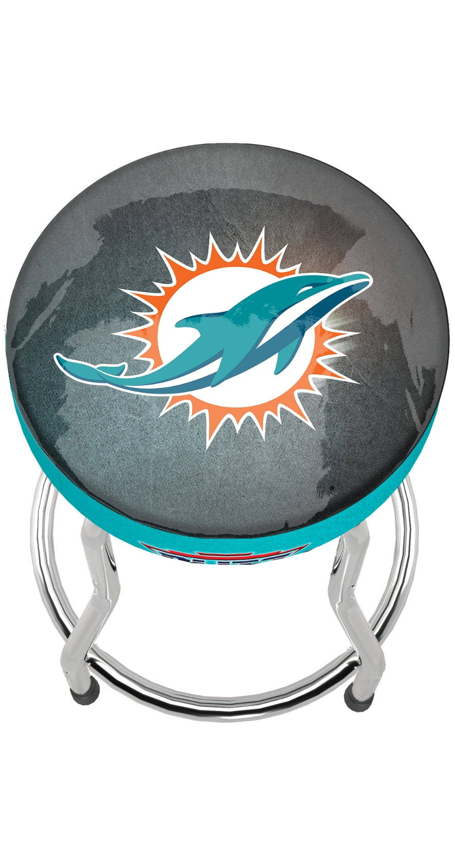 ARCADE1UP Miami Dolphins Adjustable NFL Team Pub Stool