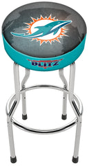 ARCADE1UP Miami Dolphins Adjustable NFL Team Pub Stool
