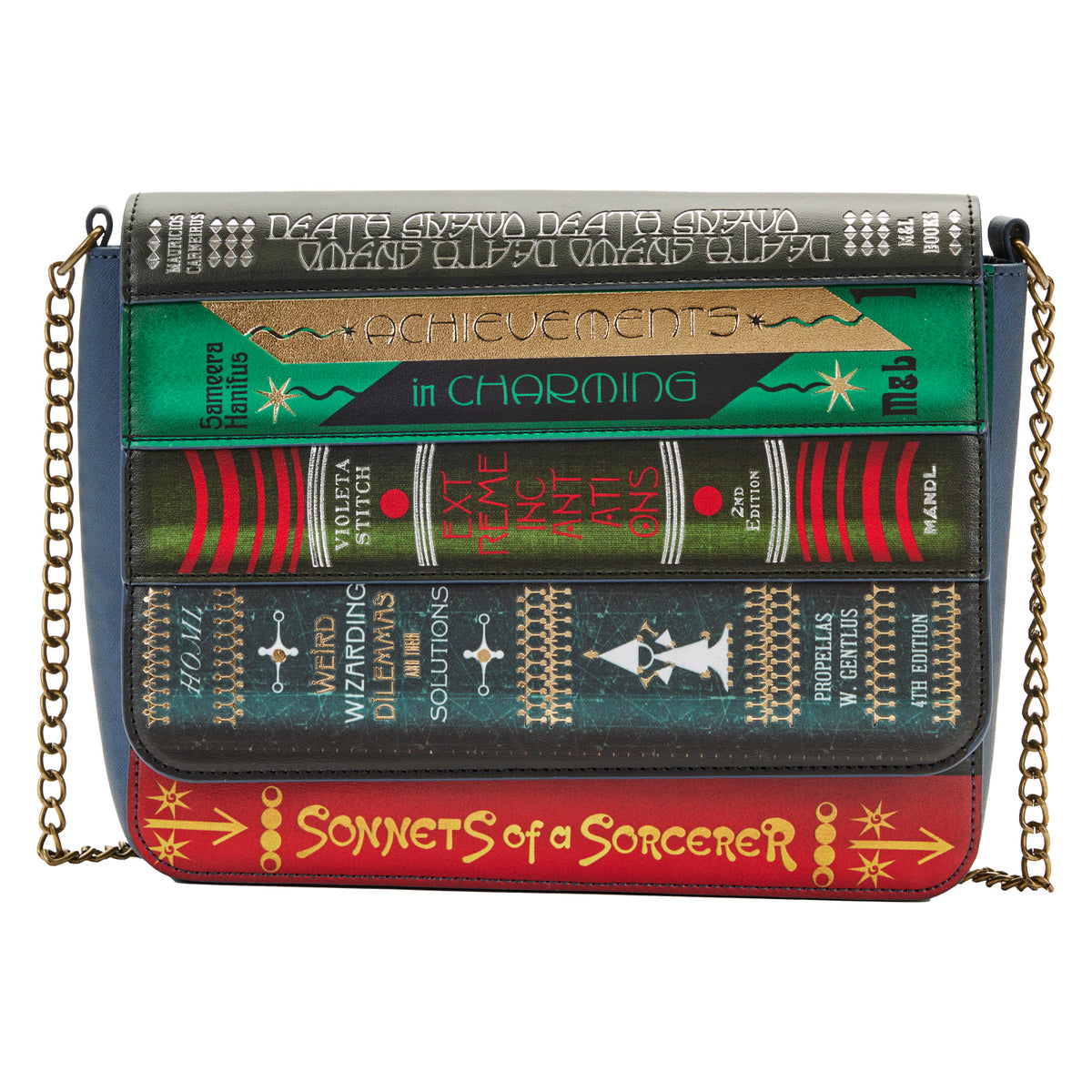 Loungefly Warner Fantastic Beasts Magical Book Chain Crossbody Bag
