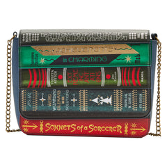 Loungefly Warner Fantastic Beasts Magical Book Chain Crossbody Bag