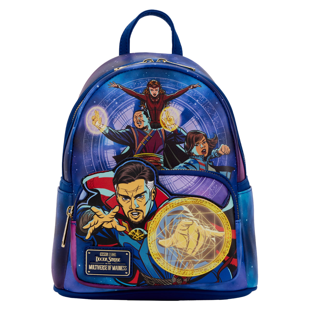 LOUNGEFLY Marvel Dr. Strange Multiverse Womens Double Strap Shoulder Bag Purse