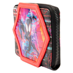 Loungefly Marvel Across the Spider-Verse Lenticular Zip Wallet